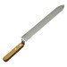 Нож пасечный 395 мм нержавейка зубчатый с деревянной ручкой